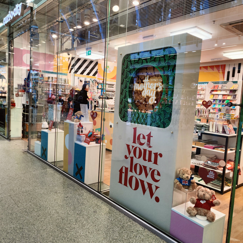 Celebrating Valentine’s Day with sustainable hearts at St Pancras